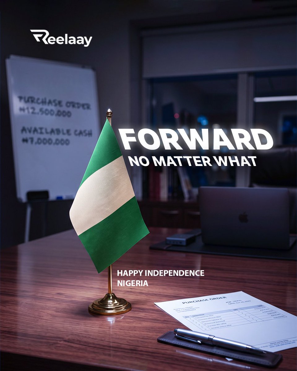 useReelaay's tweet photo. 66 years of stories, challenges, triumphs, change and hope.

Today, we celebrate the people who make Nigeria what it is; our strength, our diversity, our culture, our creativity and our unwavering spirit to keep moving forward.
Happy Independence Day, Nigeria. 🇳🇬💚 https://t.co/mTrhNZeqfR
