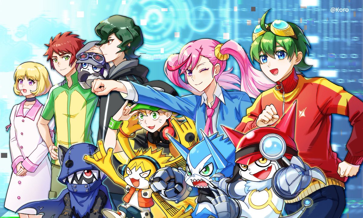 Mieenumon's tweet photo. #アプモン #Appmon 
アプモン放送10周年おめでとうございます��
ずっと好きのシリーズだから、多くのキャラクターを描きました🥳
これからも応援します🔍 https://t.co/yPhhDdtP9N