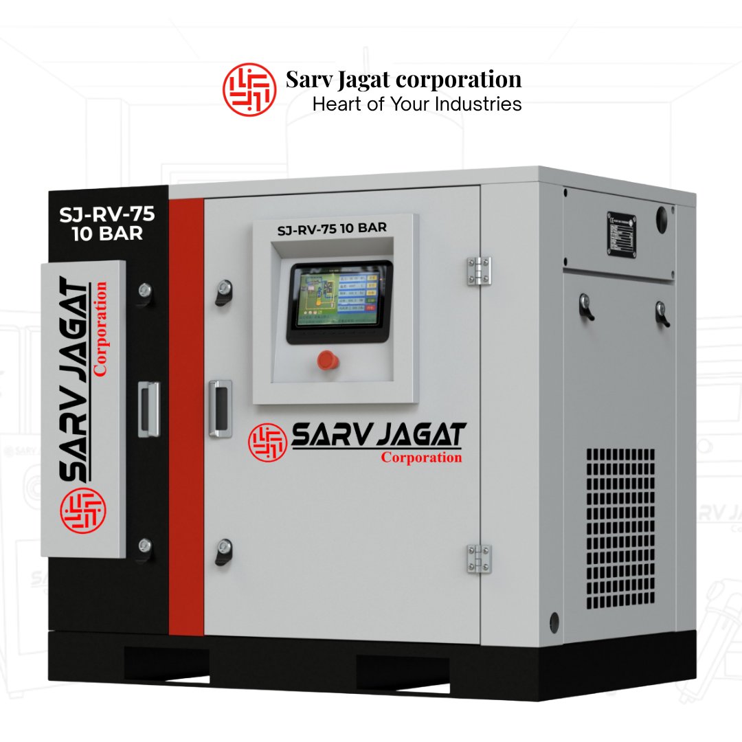 SarvJagat's tweet photo. π SJ RV75 VFD Screw Air Compressor | 75 HP | 10 Bar | 307 CFM | Sarv Jagat
#SarvJagatCorporation #VFDAirCompressor #75HPCompressor #10BarCompressor #307CFM #ScrewAirCompressor #IndustrialAirCompressor #CompressedAir https://t.co/SwVM7WhMLS