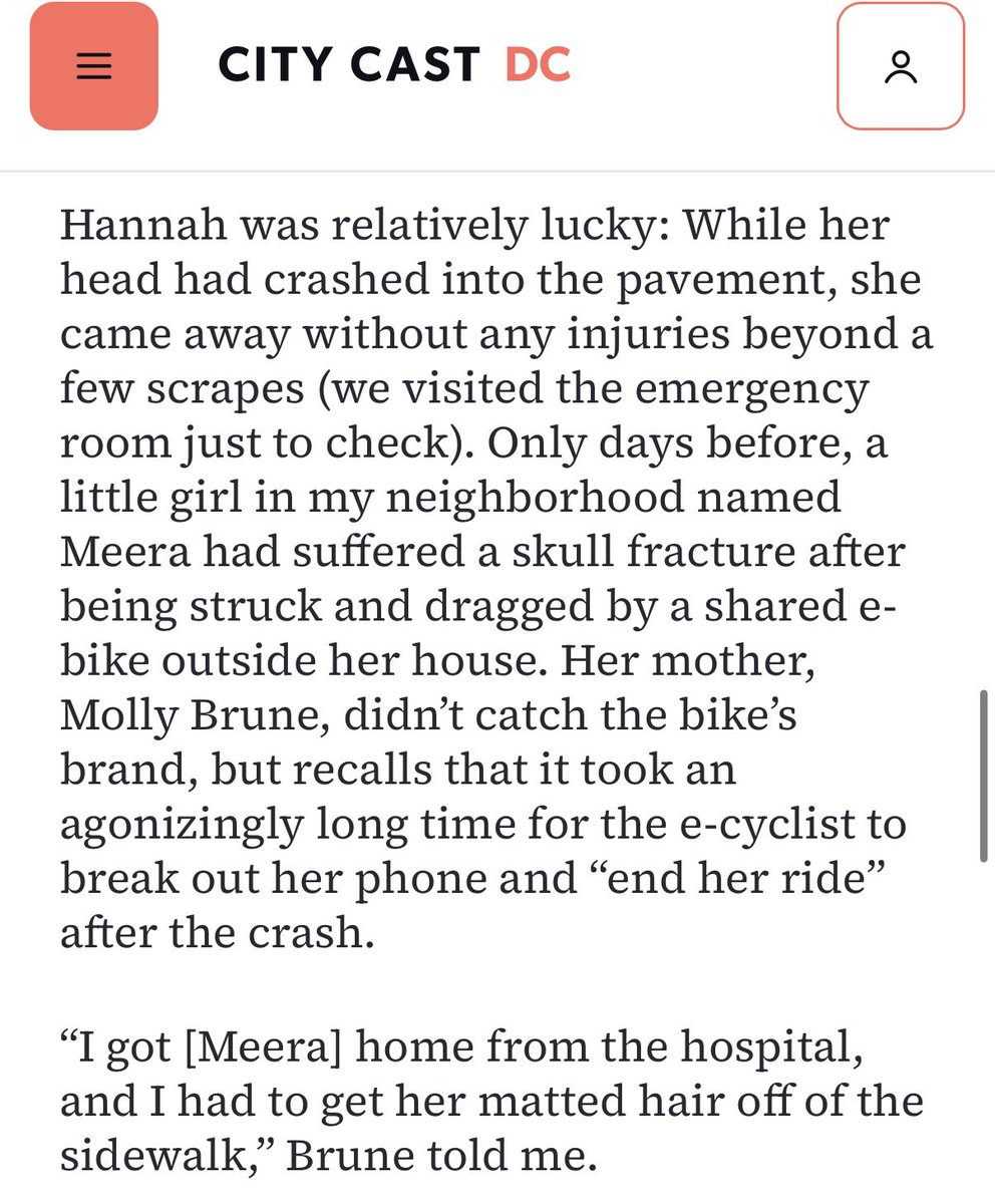 JHWeissmann's tweet photo. Wrote for Citycast DC about how the city turned Lime and other shared scooter/ebikes into a public nuisance and safety debacle. Molly’s horror story is worse than mine. https://t.co/ehpDtftHoX https://t.co/dMJ6xbg77U