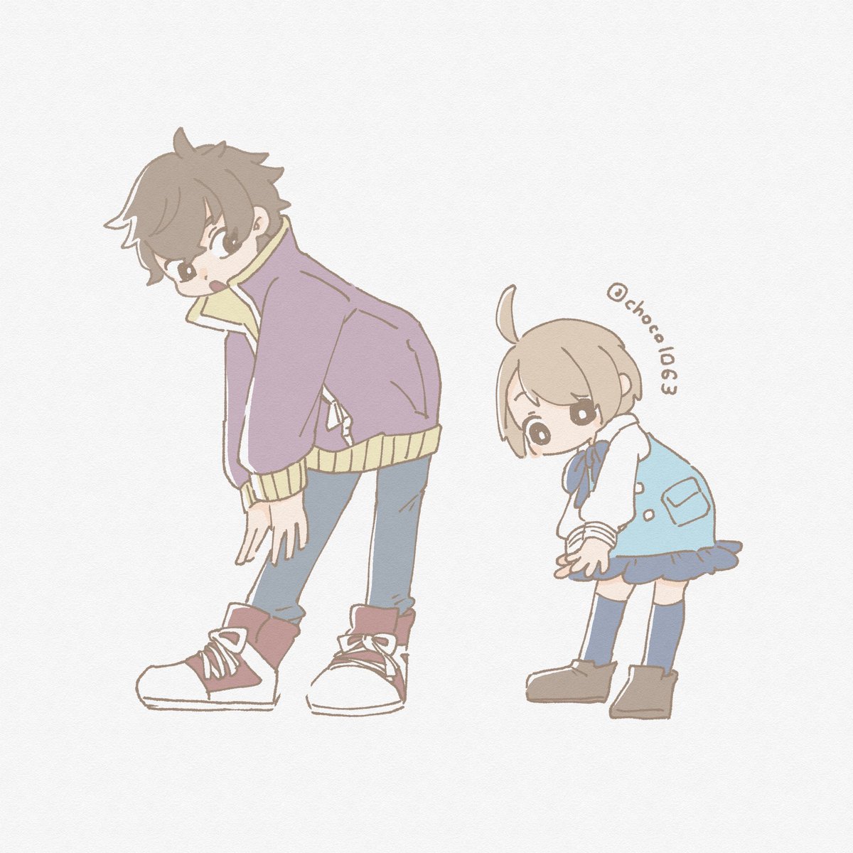 choco1063's tweet photo. #ほの暮しの庭
スミレ「この間、僕がストレッチしてるところにヨウが来て真似していったんだ
一生懸命で可愛かったよ」 https://t.co/OWAJxgNDSI