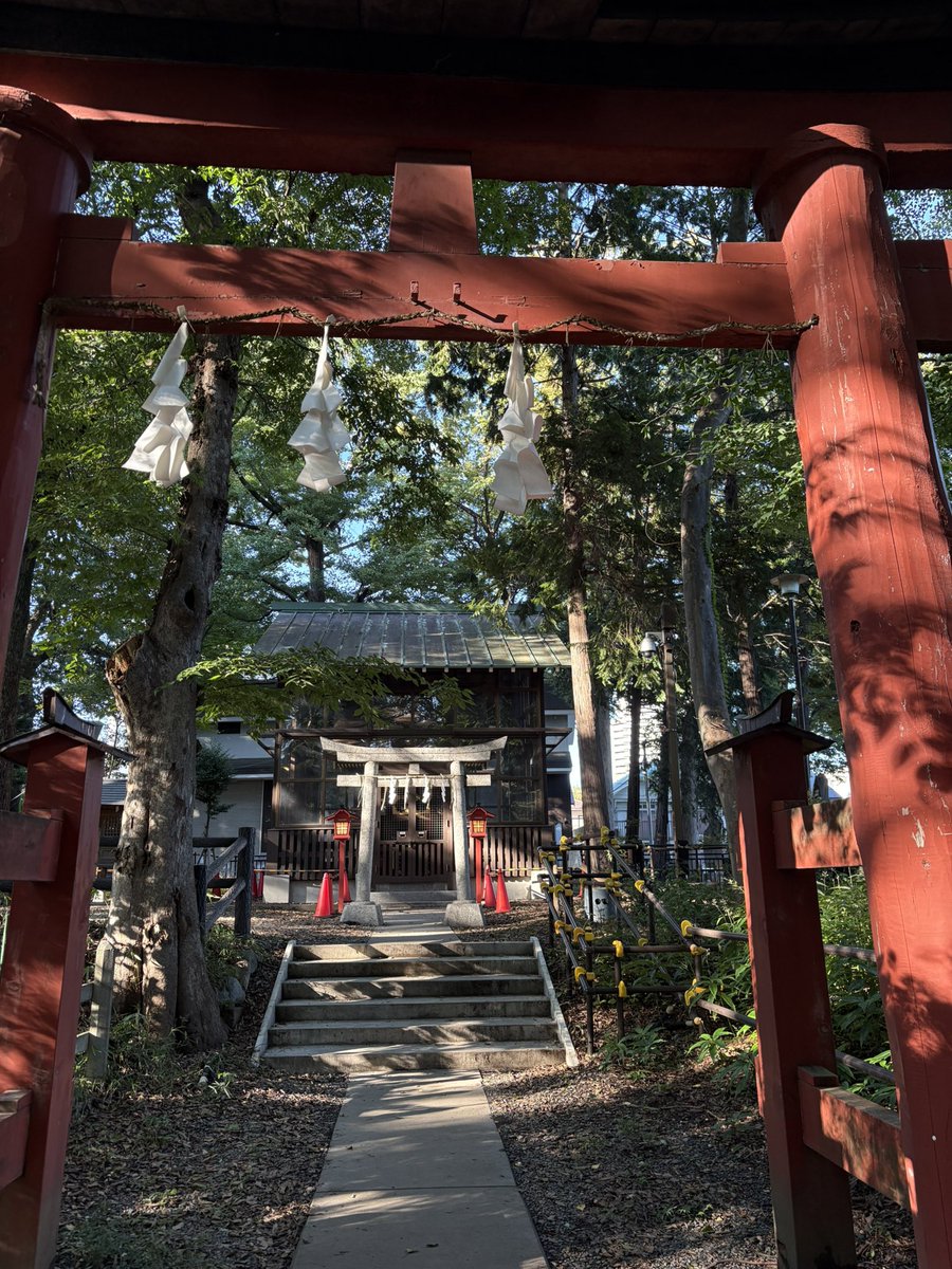 okubo_ikuko's tweet photo. 神社参拝⛩️✨
気持ちよかったー！
お気に入りのポケストップでギフトもゲット🎁😊
楽しかったな♪ https://t.co/39j74YyKbu
