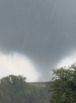 KWCH12's tweet photo. POLO HITS THE PLAINS: Hurricane-remnant storm dropped more than a dozen tornadoes on central Kansas, preliminary reports show #storm12 #kwch12 https://t.co/JVfa38zXDe