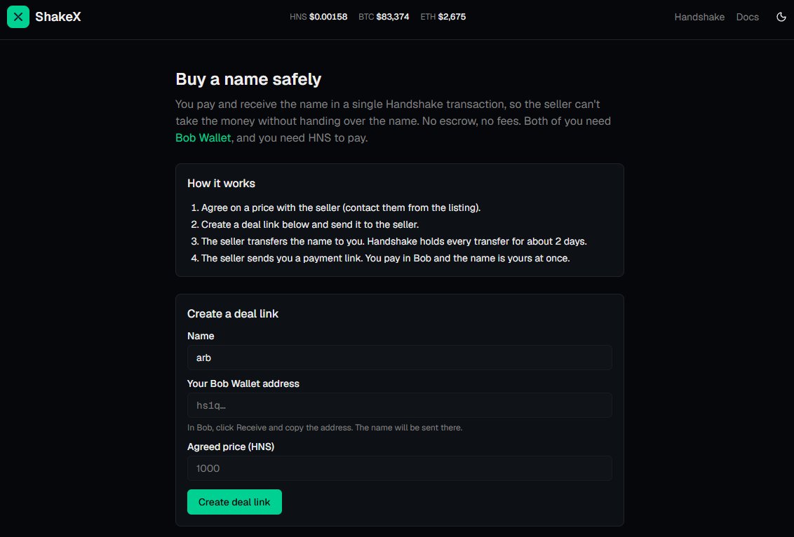hs1marioo's tweet photo. Added a deal page that follows the Bob wallet otc flow to safely transfer names between 2 wallets, with payment in $hns https://t.co/odyurJSP7z