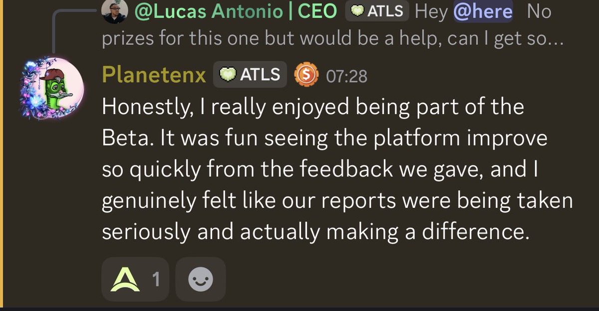 LAntonioAF's tweet photo. Some feedback from our Beta Testers 💚

They’re loving it, the new Atlas Funded platform goes live on 5th October, we’re giving back right from launch day who’s ready ? https://t.co/6PrKaEbTDJ