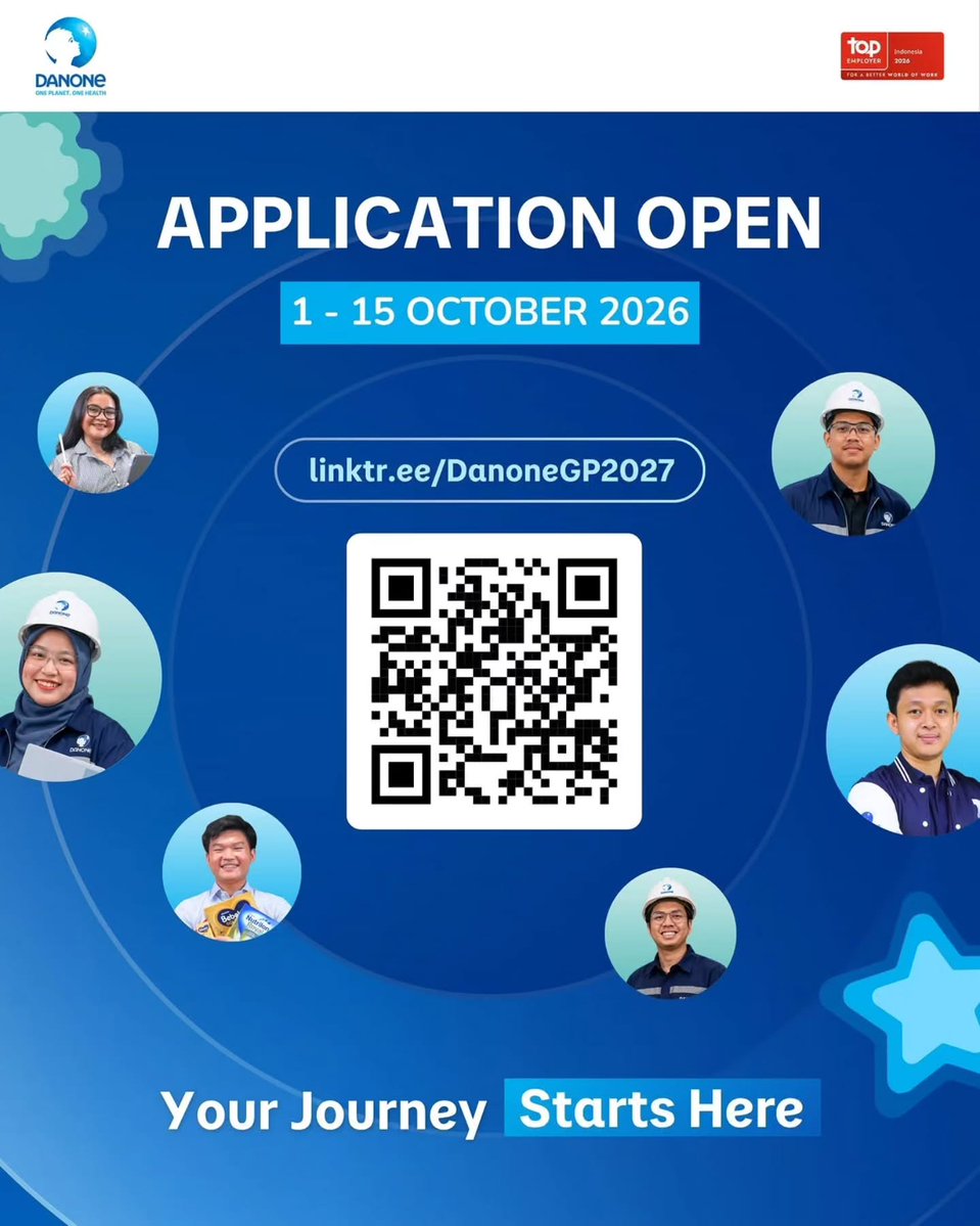 bisakerja_id's tweet photo. Danone buka MT nih! Kelawatan tadi...

Ready to start yours?
 
Apply now via https://t.co/Gbd8vVujoL or click the link in our bio. https://t.co/triPCwv2O0