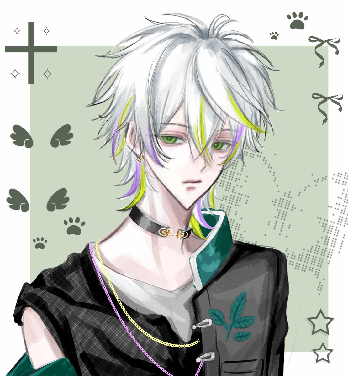 Fay_mist's tweet photo. とても悲しくて突然な一日です。それでも大好きな2枚のイラストを共有します。少し憂いのある雰囲気です。Vaniさんの学業が順調でありますように🌿
#ばにらぁーと https://t.co/IICAlrntS5