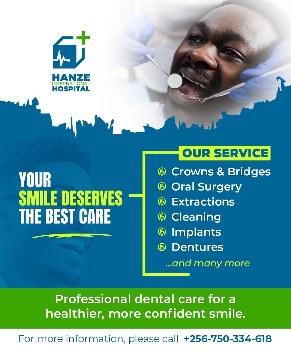 HanzeHealth's tweet photo. A great smile isn’t just about looks, it’s about confidence. Yet, many delay dental visits simply because they haven't found a place where they feel genuinely comfortable and cared for.
​At Hanze International Hospital, we deliver gentle, personalized, and expert care. (1/2) https://t.co/GIf5xHBbQM
