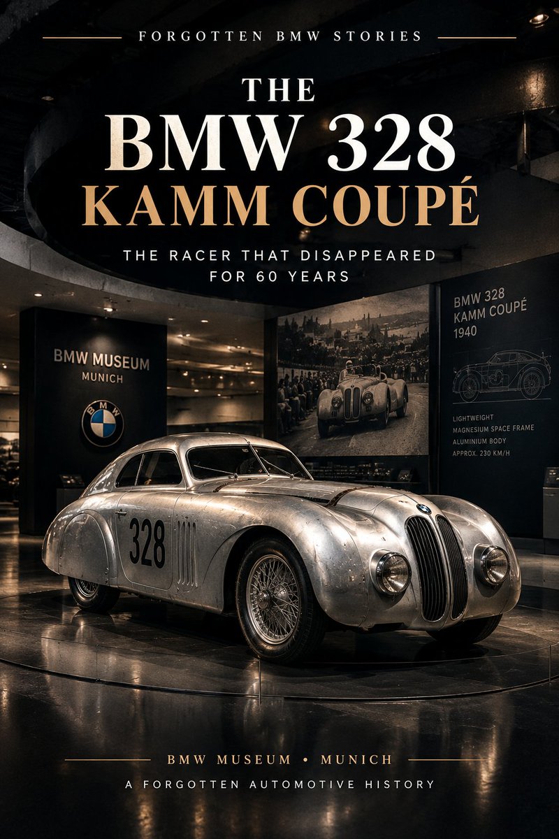 BMW_mindset's tweet photo. THE FORGOTTEN BMW 328 KAMM COUPÉ https://t.co/sROYVigVPc