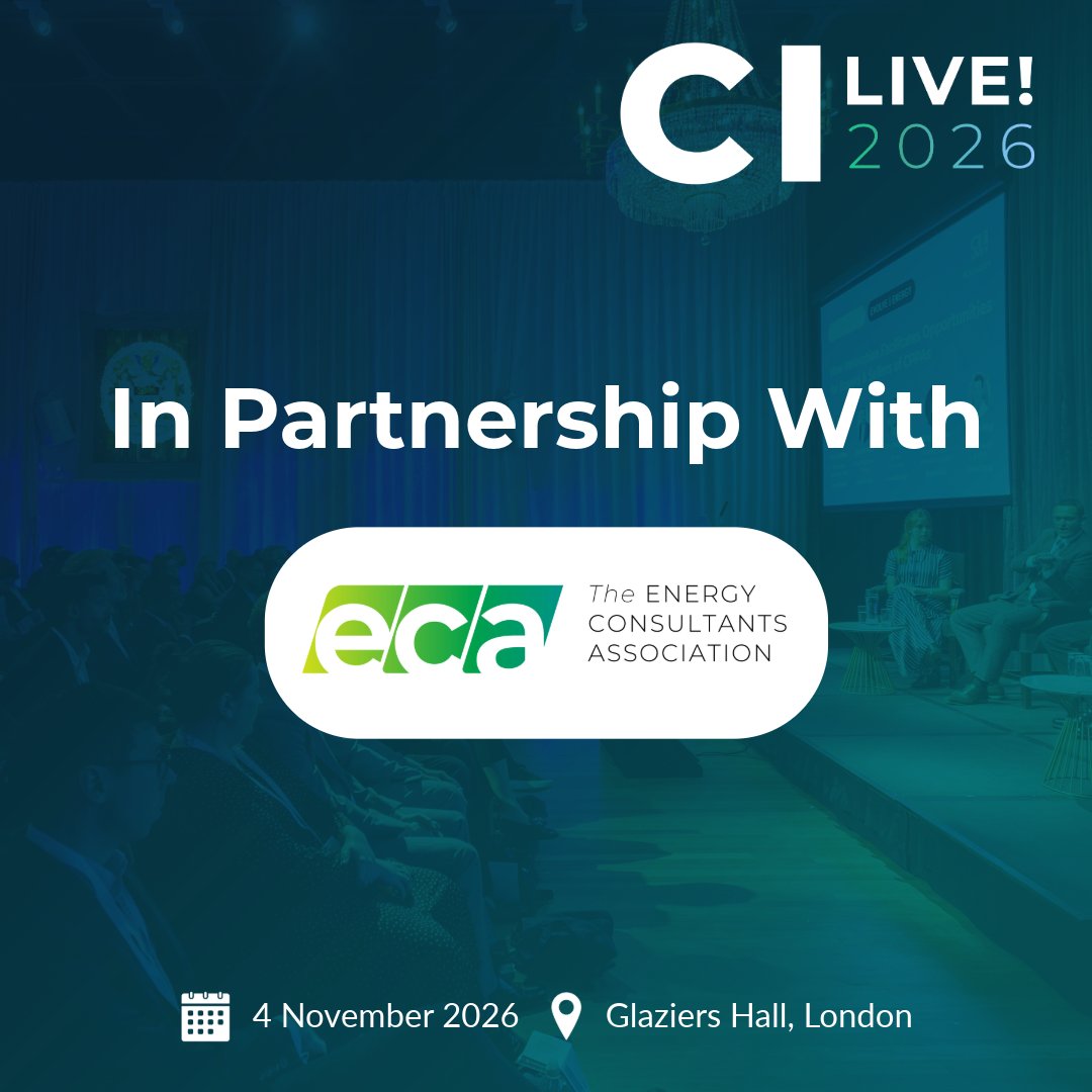 CornwallInsight's tweet photo. With CI Live only five weeks away, we're pleased to welcome the Energy Consultants Association as a partner for this year's event.

The consultants, brokers and TPIs the ECA represents work where the market meets its customers, dealing with rising non-commodity costs, contract structures and supplier behaviour every day. That's exactly the kind of experience we want in the room at CI Live when the industry talks about where things go next.

The ECA provides a collective voice for the sector, working with regulators and industry stakeholders to push for higher standards across the market, and we're looking forward to bringing this into the day's discussions.

On 4 November at Glaziers Hall, senior policymakers, regulators and energy CEOs will be looking at the policy and investment signals shaping the year ahead and what the push for Clean Power means in practice.

Get your ticket today: https://t.co/8HGDKNffhk