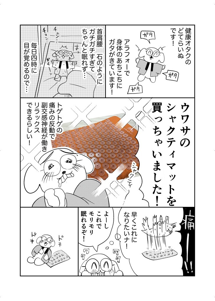 doterainu's tweet photo. シャクティマット買っちゃいました！ https://t.co/E2qeyrK4Xr
