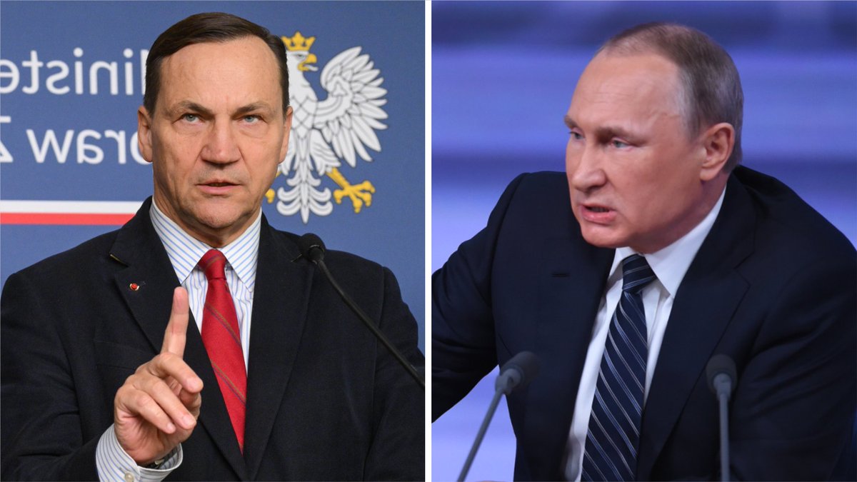 szykom89's tweet photo. .@sikorskiradek: "Nie podałbym dłoni #Putin-owi, nie stanąłbym też do wspólnego zdjęcia. Jego trzeba izolować po prostu i nie powinien być traktowany przez scenę międzynarodową jako pożądany jej gość". W punkt mocno! 🎯
#PutinWar #Rosja #Sikorski #MSZ @MSZ_RP #Dyplomacja https://t.co/k4KYepGuDS