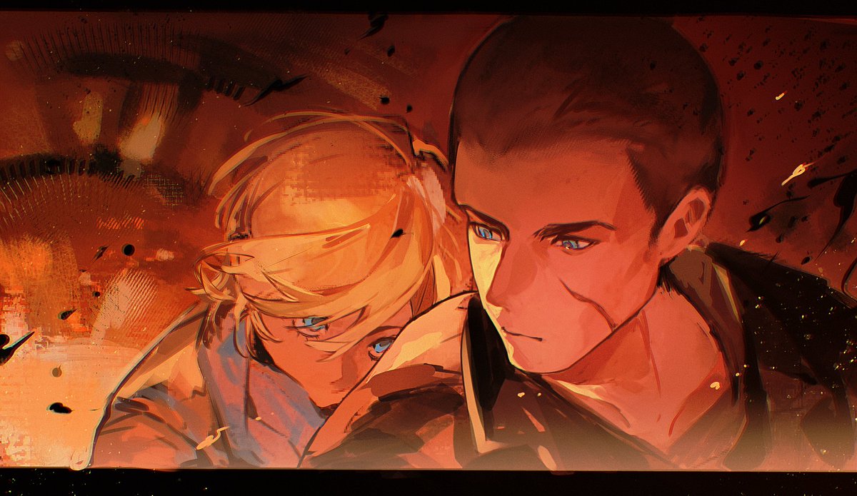 jngcng965604's tweet photo. #shake #ResidentEvilㅤ 
朋友给我画的小杰雪 https://t.co/4Dthg8DUK9