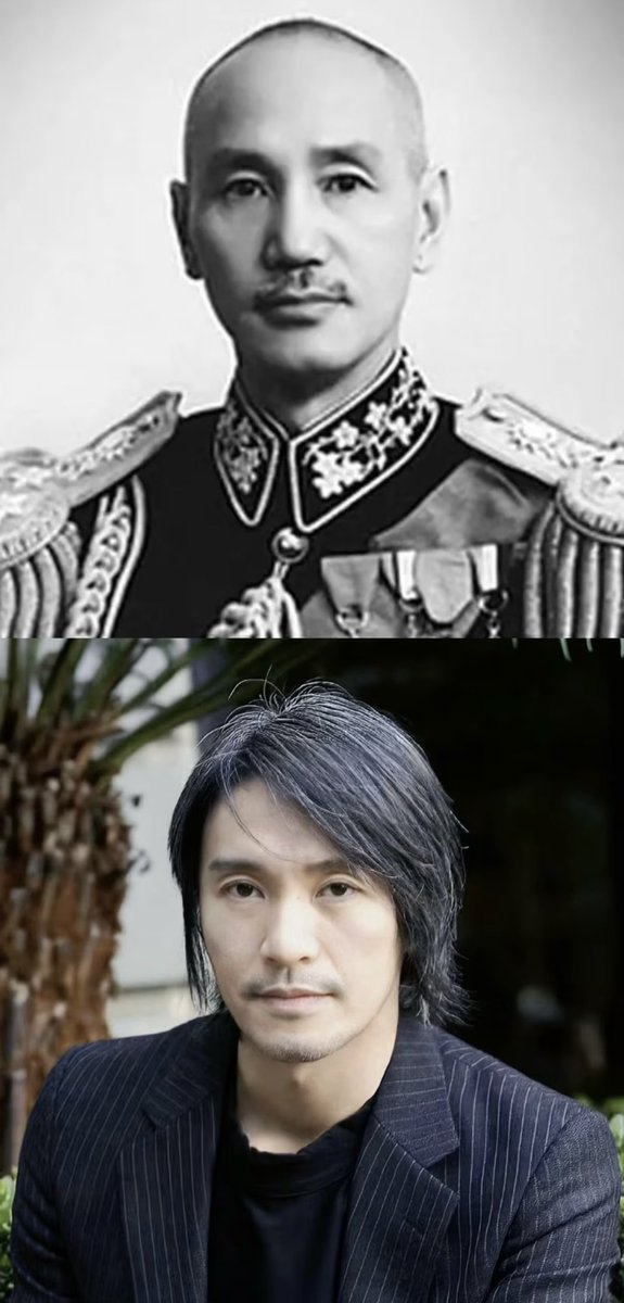 Isolation8964's tweet photo. 周星驰似乎适合蒋介石特型演员:除了五官相像,而且还都是宁波人 https://t.co/e5375FKzPU