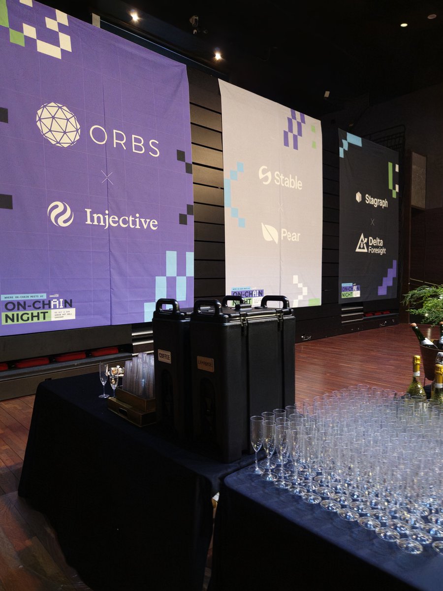 jihye521004's tweet photo. ONCHAIN NIGHT #KBW2026 #ORBS #STABLE #INJECTIVE #PEAR PROTOCOL #STAGRAPH #DELTA FORESIGHT

온체인 잇!! 지금 너무 좋습니다 https://t.co/WVD2HaAGVH