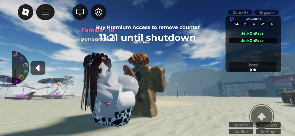 1143xd's tweet photo. Follandome ami hermosa amiga culona @sobrepiensaa le di por todos sus huecos y se los llene de leche como le gusta jejeje, vaya siganla y ayúdenme a llegar a los 1k seguidores!!
#rr34
#robloxcondos
#robloxsex
#robloxporn
#robloxnsfw
#robloxBLACKED
#rosex https://t.co/oVsyF7KWm5