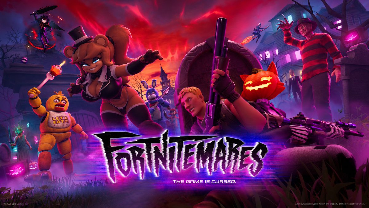 OfficialW_C's tweet photo. FNAF X FORTNITE "FRENNI" SKIN
#FNAF #Fortnite #leaks https://t.co/MKag5H3YqF