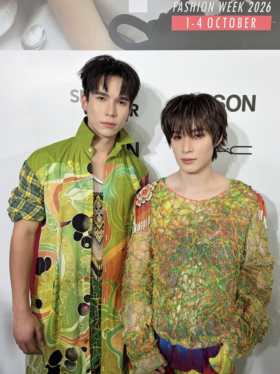 DomundiTV's tweet photo. จบลงไปแล้วสำหรับงาน Siam Center Bangkok International Fashion Week 2026 : Rajamangala University of Technology Srivijaya ✨

ขอขอบคุณ @siam_center ที่ให้เกียรติ “แม้ก” @mmaxmaxxxx และ “ณฐ” @natasittttt ได้มาร่วมเดินแบบในงานวันนี้นะคะ 🥰

ขอขอบคุณแฟน ๆ ทุกคนที่มาเจอกัน รวมถึงแฟน ๆ ที่ส่งกำลังใจมาให้ทั้งสองคนด้วยนะคะ 🫶🏻

MAXNAT AT SIAM CENTER BIFW26
#SiamCenterBIFW2026xMAXNAT