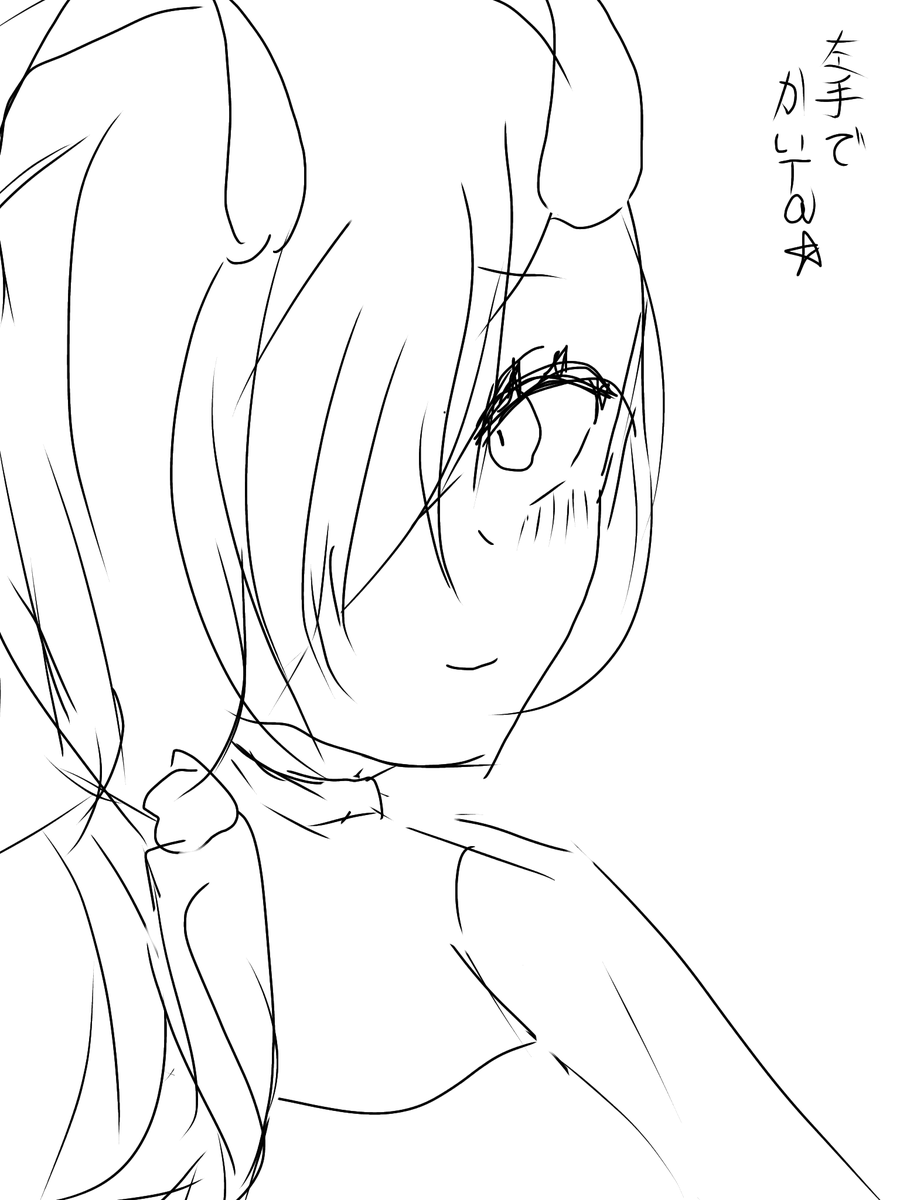 sumoc04's tweet photo. 左手で描いた��棘ちゃんヽ(=´▽`=)ﾉ https://t.co/DwHKIV4PeX