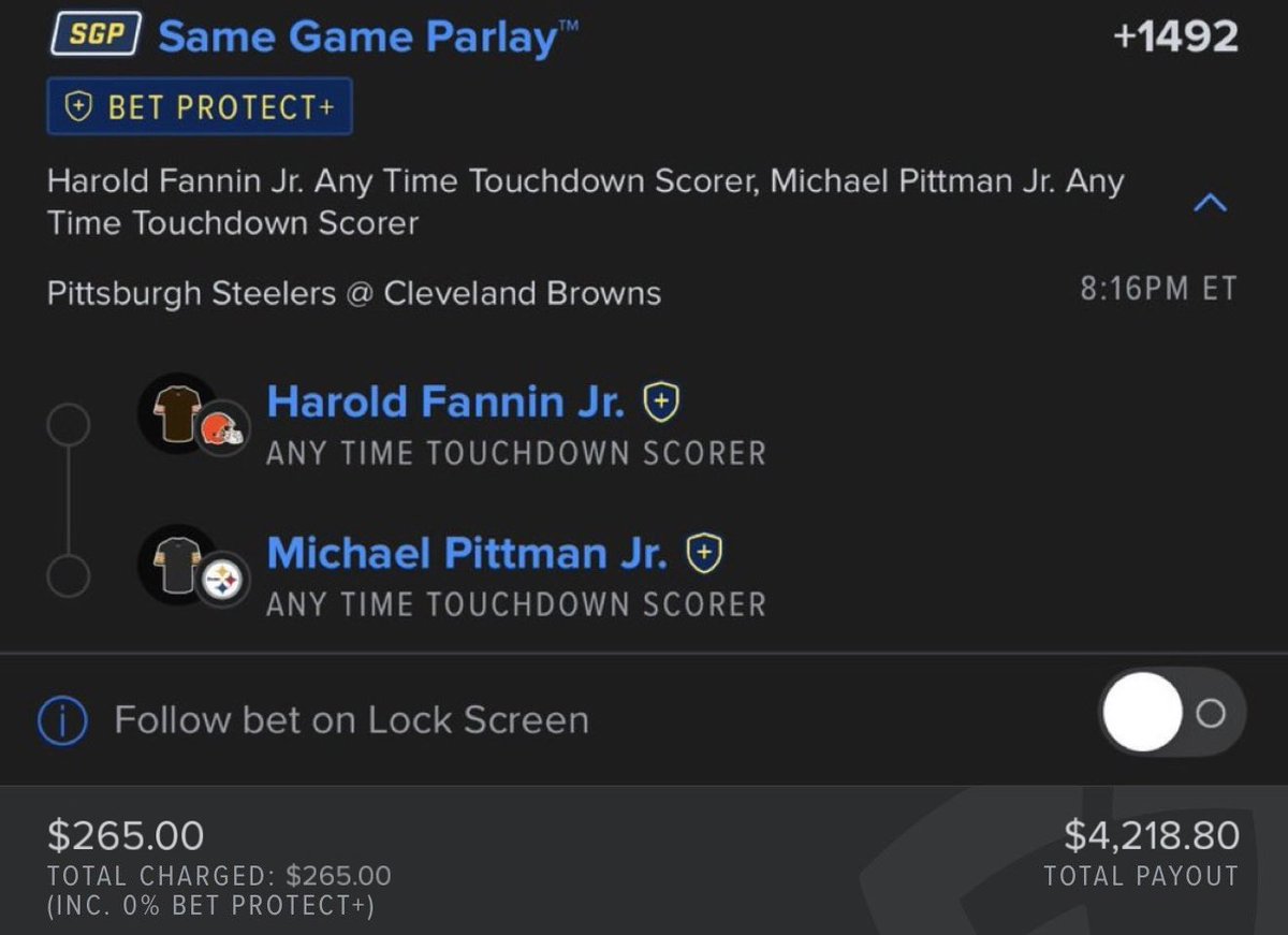BetWithMaya_'s tweet photo. $265 to $4.2k... let's get paid! 📈🤑
#Gambling𝕏 #ParlayPlay #NFL https://t.co/0vLl0zC23J