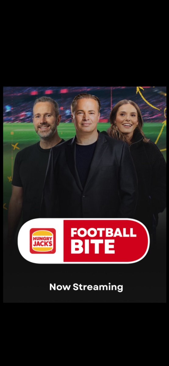 TheRealBozza's tweet photo. Up now on @StanSportAU The Football Bite with @OliviaBuzaglo @maxrushden and myself where self where we will be discussing the seismic events of the last few days with the @premierleague and @ManCity …join us.xmb @StanSportFC @Channel9 https://t.co/7Ey1W3yxQS