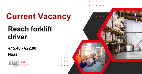 NoelGroup_'s tweet photo. Get in touch! Reach forklift driver, €15.40 - €22.00 per hour - #Naas. https://t.co/igxYGmBQqu https://t.co/MNZ6Q19uE9