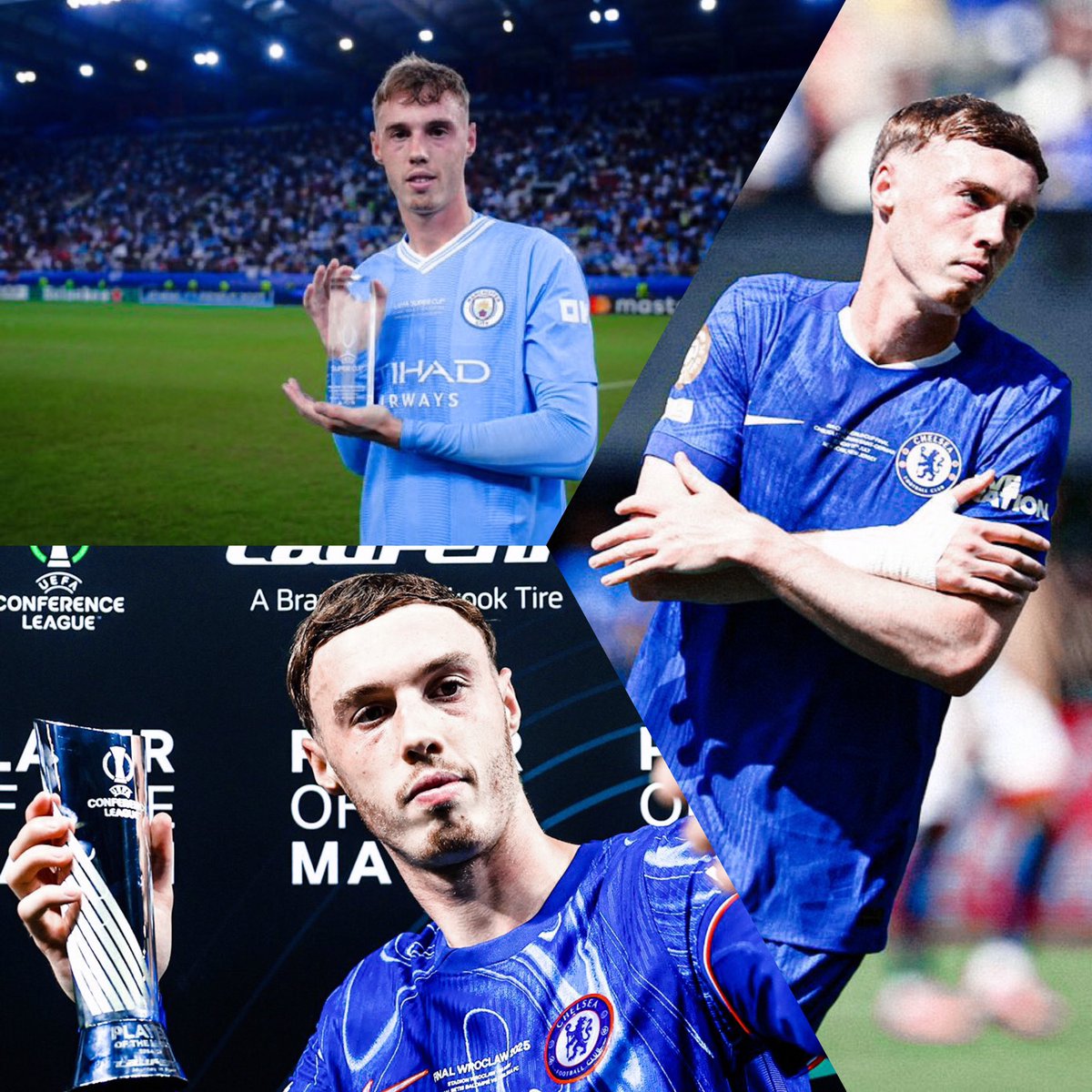 CFC_Christo1's tweet photo. Cole Palmer  “ghosts in big games”, “one season wonder”, compared with “Saka, Bruno, Bellingham and Foden”, always turning up in finals. 

All Cole Palmer’s G/A in Finals for Club and Country.

A Thread🧵🥶 https://t.co/tC3MKAfYhb
