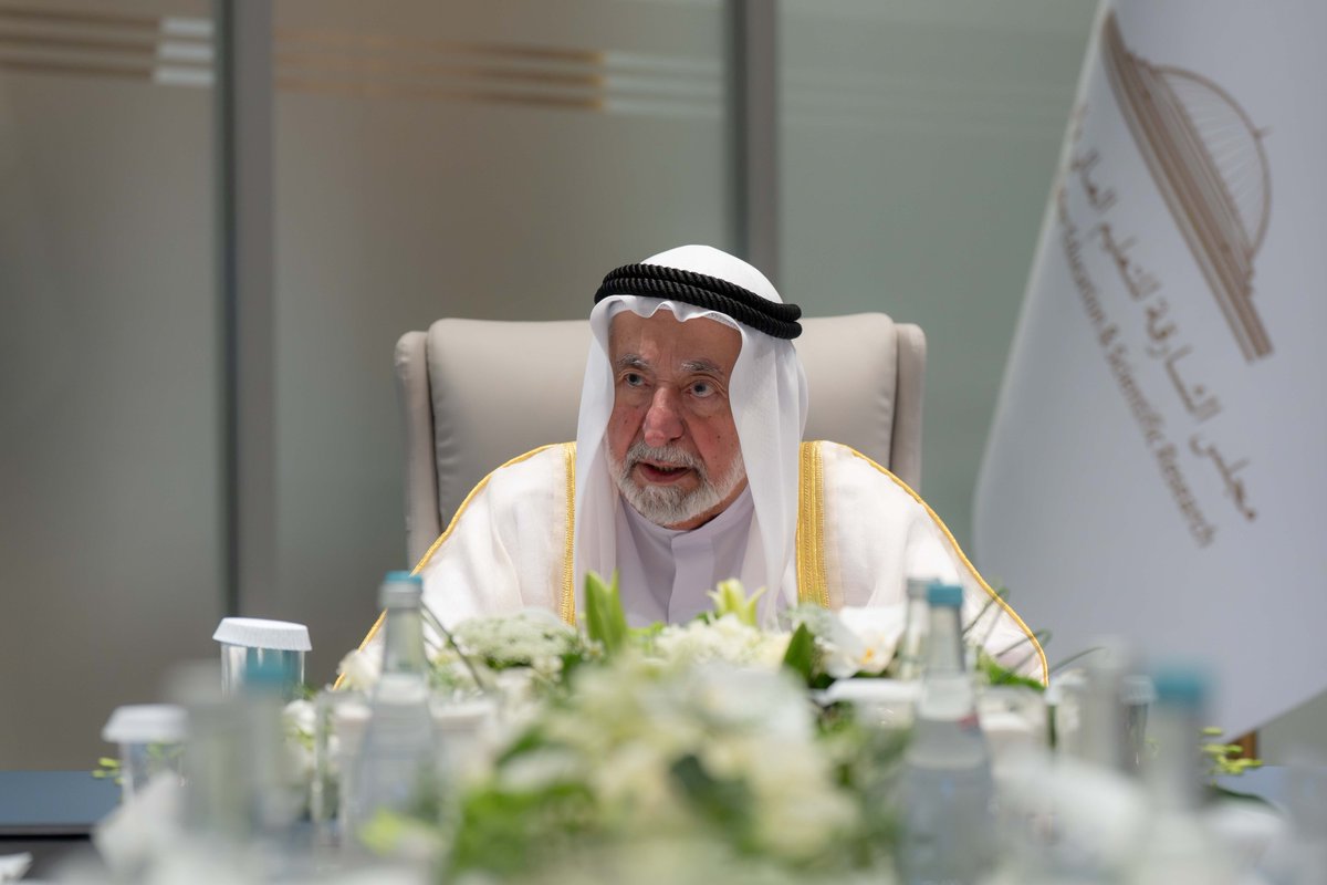 HHShkDrSultan's tweet photo. ترؤس اجتماع اللجنة التنفيذية الدائمة لمجلس الشارقة للتعليم العالي والبحث العلمي
Chairing the Executive Permanent Committee Meeting of the Sharjah Council for Higher Education and Scientific Research https://t.co/rFOkjnzi4m