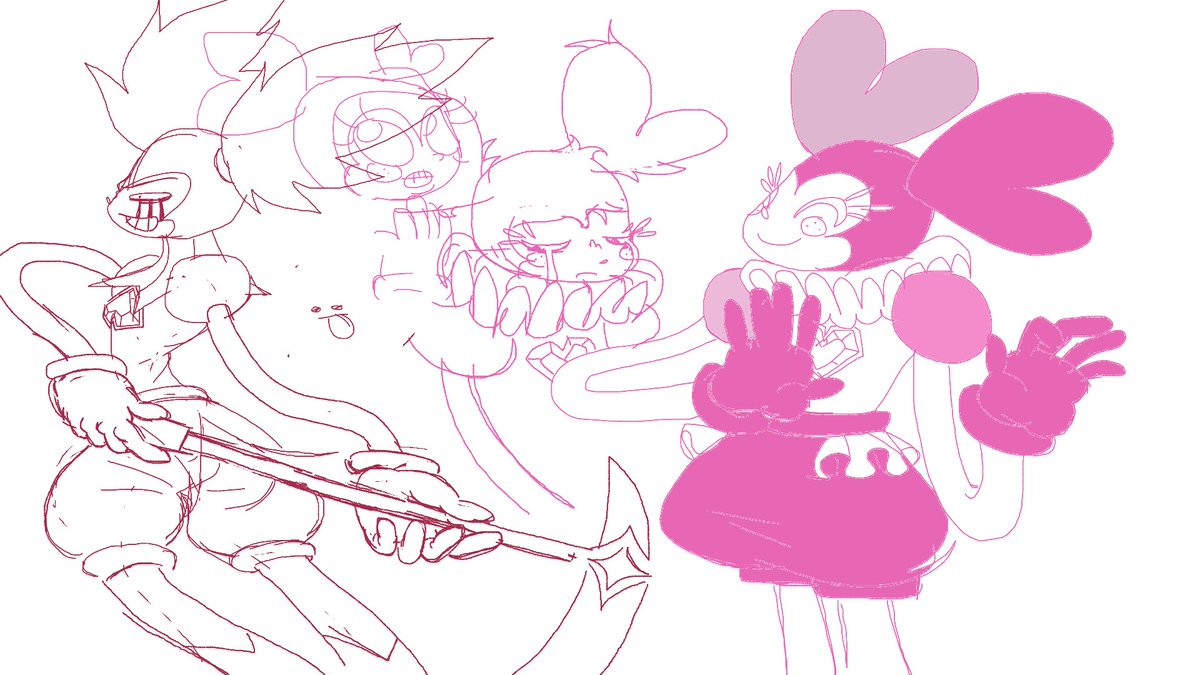 daSkidman's tweet photo. this isnt mewgenics or homestuck but its ok ,, can you tell i like spinel https://t.co/qUlv3fnQKi