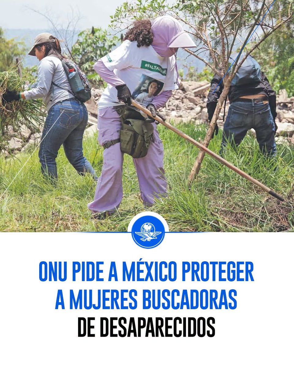 GARCIPAVON's tweet photo. #NosFaltanMásDe135Mil 
 El grupo de expertos de la ONU recordó algunos hechos recientes en el estado de Sinaloa que ilustran tales riesgos, como la d3saparición de la defensora Elisa Altagracia Bonilla; la agr3sión junto a su hija de la fundadora del colectivo Voces Unidas por la Vida, Alma Rosa Rojo Medina, entre otros casos.
En este contexto, subrayaron que la búsqueda de personas d3saparecidas y la investigación de estos casos corresponden al Estado y no pueden recaer sobre los hombros de las familias, aunque debe garantizarse la participación de estas.
���️  El Universal Metrópoli