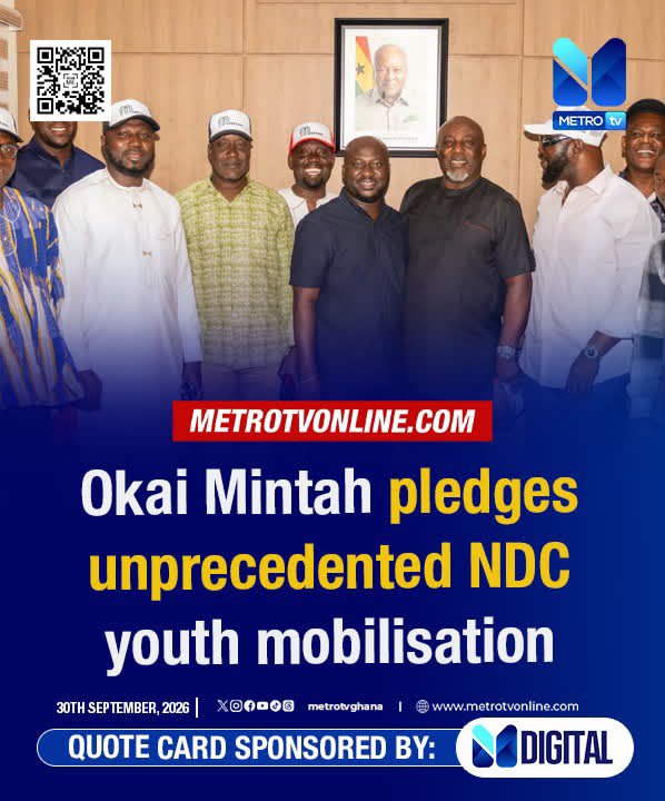 saahbon14's tweet photo. Under our incoming National Youth Organiser, @okai_mintah the NDC’s Green Army will continuously be a strong force for youth mobilization. #WithImmediateEffect #YouthPower https://t.co/tatYz5lJEP