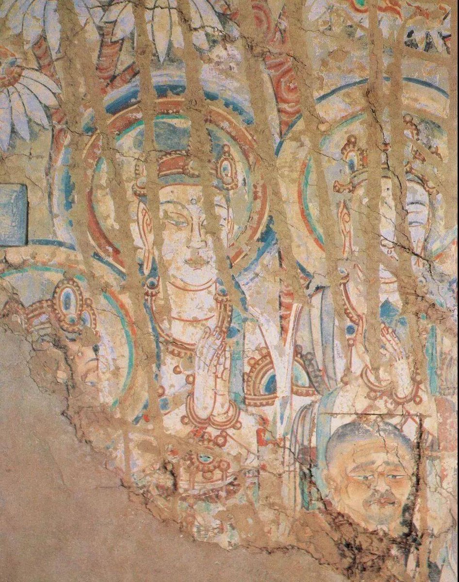 alotpgq8un5rasu's tweet photo. "The ancient mural’s color doesn’t fade—time’s eons can’t erode the hidden tales we seek in every crack. #SecretStories"， https://t.co/In4hI0Ovcy