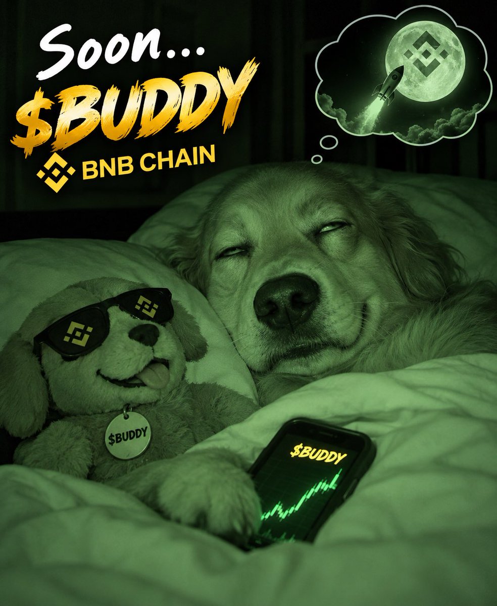 simon46924581's tweet photo. @CryptoThro $BUDDY CA:
0x4E0026B2A27F60CD7eD8BB71F9489501B1F87777 https://t.co/K4wKIq2dkq