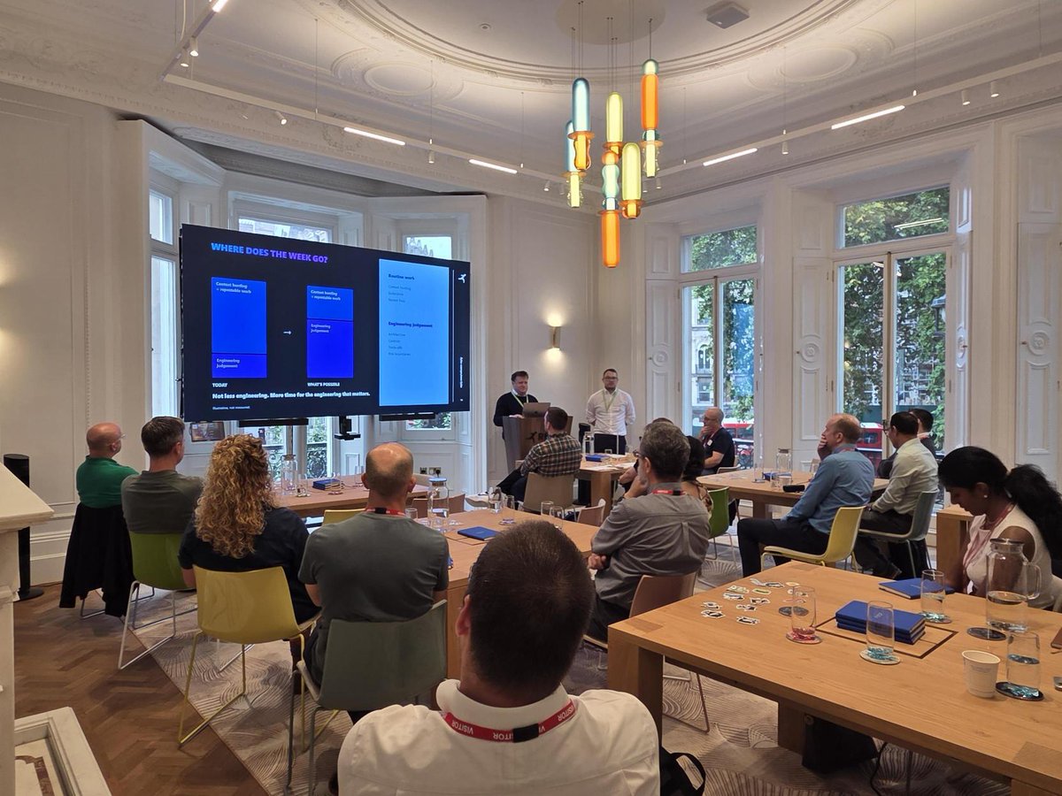 Valorem's tweet photo. A huge thank you to everyone who joined us for our first @GitHub Innovation Event at our new Reply House offices in London.

It was great to bring together GitHub, our customers and industry experts for valuable conversations around AI, security and modern DevOps. https://t.co/mtYo1eY8Wa