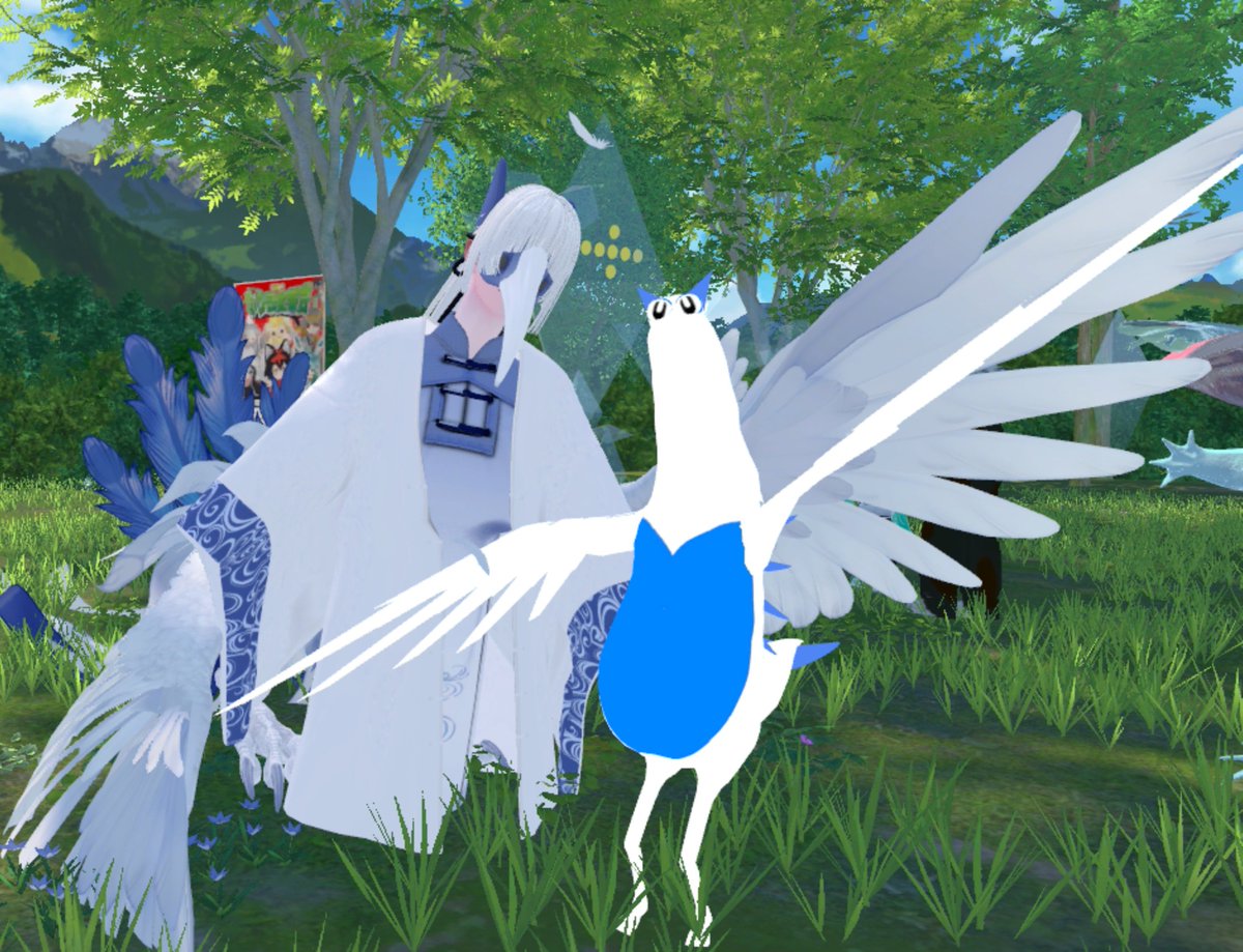 Sky_Kamesan's tweet photo. 昨日のポケ改変集会のしゃしーん
前回出会ったお高いルギア発見
フラエッテがいたのでAZで撮ってきた
チームパルデア
なんでアオキが被るんですか！？
ナイス改変！
#VRCポケ改変集会 https://t.co/bEKQO9NtIx