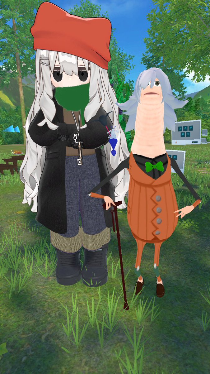 Sky_Kamesan's tweet photo. 追加写真
XYのAZ発見
カレー作ってたらとてもキビキビしそうなカレーになりました
そして集まる筋肉たち
(多分タイプ:ワイルド)
なぜ？？？ꉂ🤣𐤔
とても楽しかった
 #VRCポケ改変集会 https://t.co/WthrPM5LJP