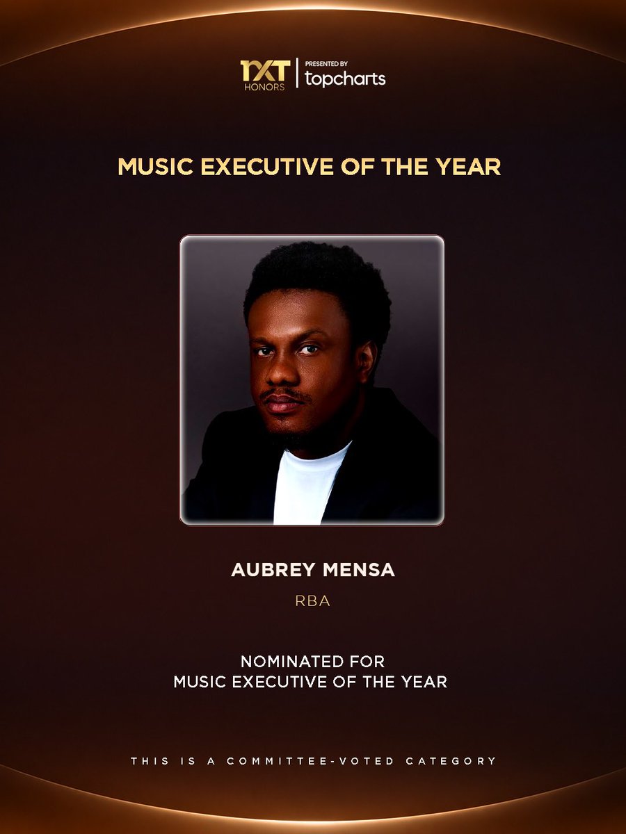 iamstreetkidd's tweet photo. Cheers 🥂 to the visionary minds behind the scenes.
Congratulations on your nomination 
@AubreyMensa 👑 https://t.co/yupNJlpKXY