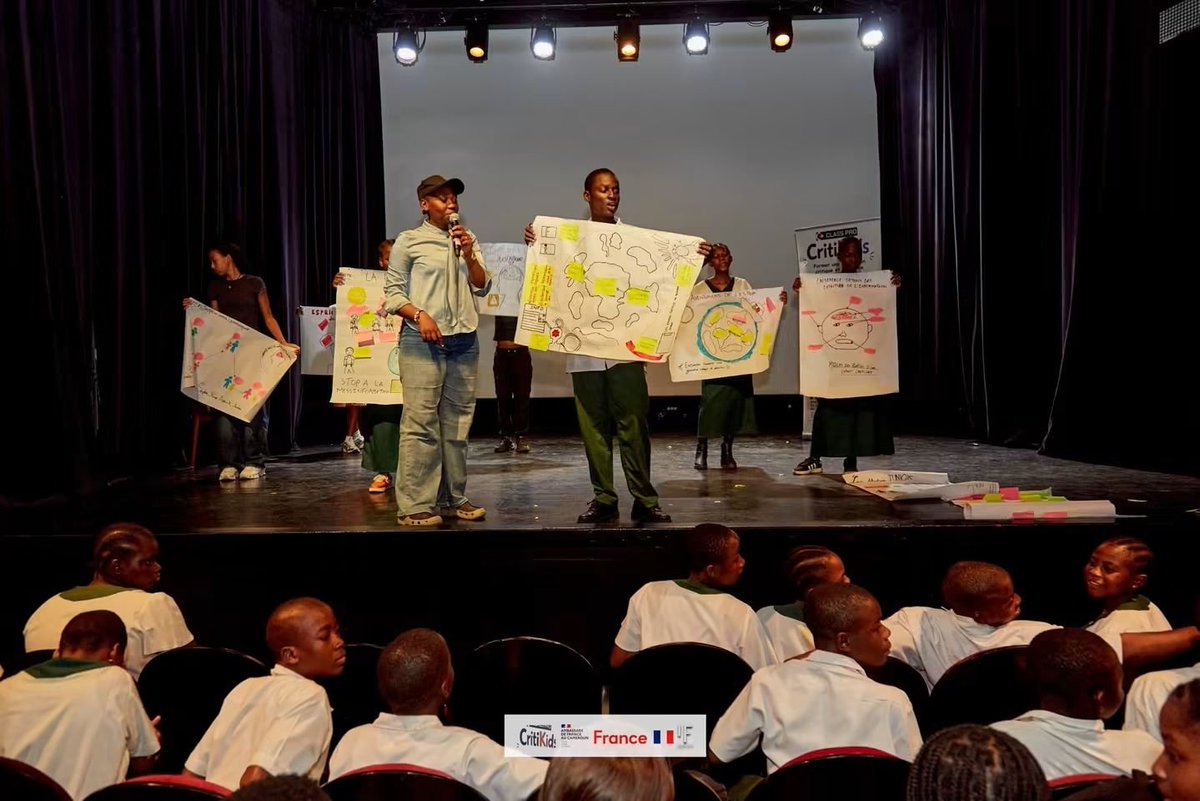 ClassPro_237's tweet photo. #CritiKids2026 #ClassPro #STAFE2026 #IFCDouala #EMI #MediaLiteracy #AmbassadeursEMI #BienveillanceEnLigne #EspritCritique https://t.co/TgOTH7dNEt