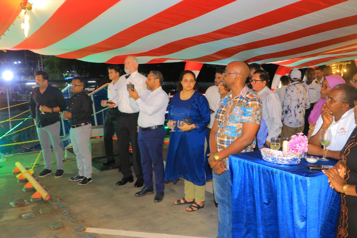 IndiainKenya's tweet photo. 🇮🇳🤝🇰🇪 Celebrating enduring maritime cooperation and friendship.

High Commissioner @AdarshSwaika1 and Capt Rohit Mishra, Commanding Officer of INS #Tarkash, co-hosted a deck reception onboard the Indian Navy’s frontline guided-missile frigate at Mombasa on 30 September 2026.

Attended by the Deputy Fleet Commander, Kenya Navy Fleet, representatives of the Kenya Navy, members of the diplomatic corps and the Indian diaspora, the reception underscored the strong bonds between the two nations and their shared commitment to regional peace, stability and maritime security.

INS Tarkash is a guided-missile frigate equipped with advanced weapons and sensors, including the BrahMos supersonic cruise missile system, contributing to the Indian Navy’s maritime security efforts in the Indian Ocean Region.

#IndiaKenya
@MEAIndia @SpokespersonMoD  @indiannavy  @IndiannavyMedia  @kdfinfo @IndianDiplomacy @ANI @DDNewslive @ahcimombasa