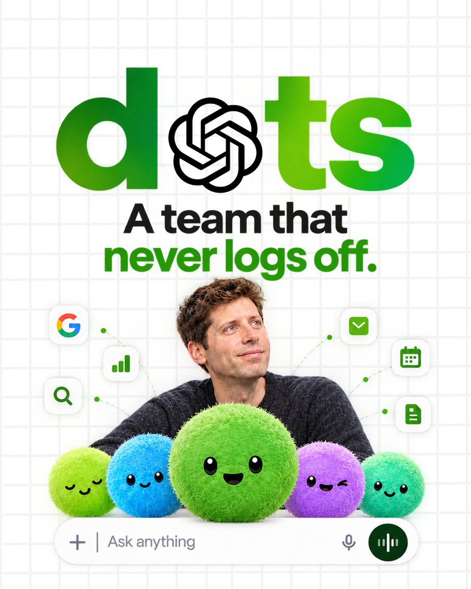 A2Digisolutions's tweet photo. What if your next team member never needed a coffee break?
AI can research, analyse, create, organise, automate tasks, and keep workflows moving 24/7.
Build smarter workflows. Move faster. Stay ahead. 🚀
Would you add an AI teammate to your team?
#aiagents #chatgptdots #si https://t.co/VDaQMCHJRW