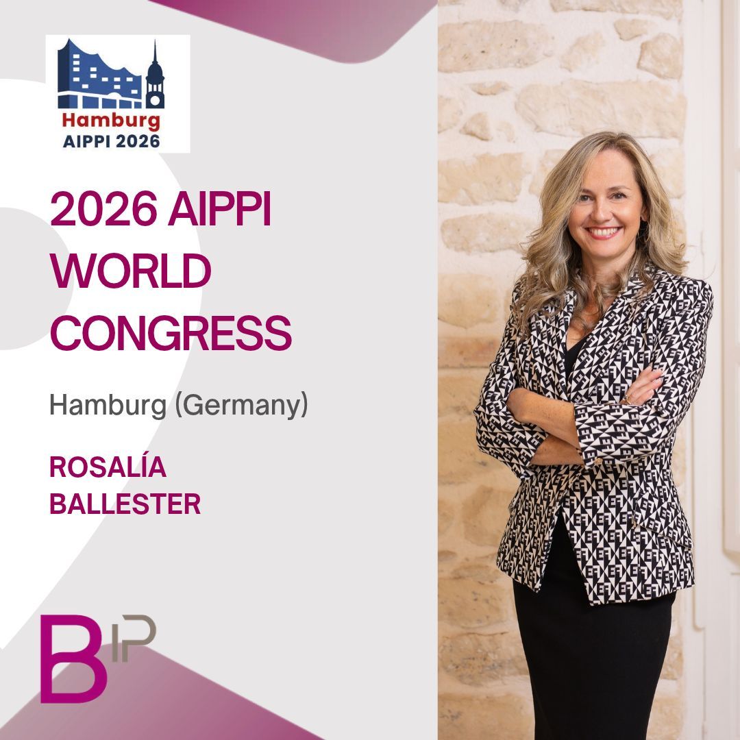 BallesterIP's tweet photo. Cuenta atrás para el Congreso Mundial AIPPI 2026. Del 7 al 10 de octubre nuestra socia directora, Rosalía Ballester, estará en Hamburgo (Alemania) compartiendo experiencias y conectando con profesionales de la PI de todo el mundo. ¡Nos vemos allí! 
#events #IP #AIPPI2026 https://t.co/HcmkGc0M4s