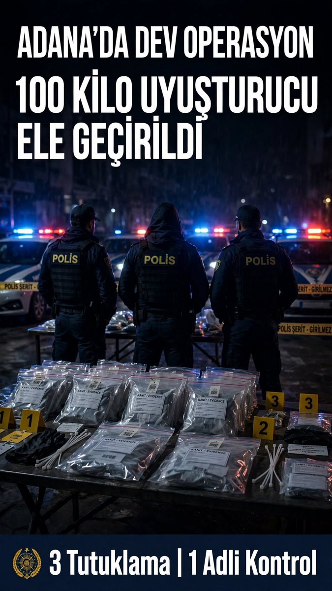 ay0101adanali's tweet photo. Adana'da dev operasyon! 

https://t.co/xQAYyzvl5T https://t.co/8RCK2nIw9Z