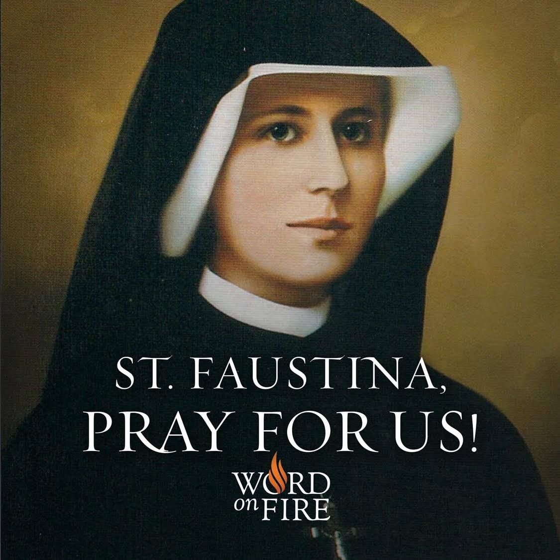 radiomariaug's tweet photo. Jesus, I trust in You. 🕊️ Wishing everyone a Blessed Feast Day of Saint Faustina Kowalska! #SaintFaustina #DivineMercy" https://t.co/DH6mT5JibM