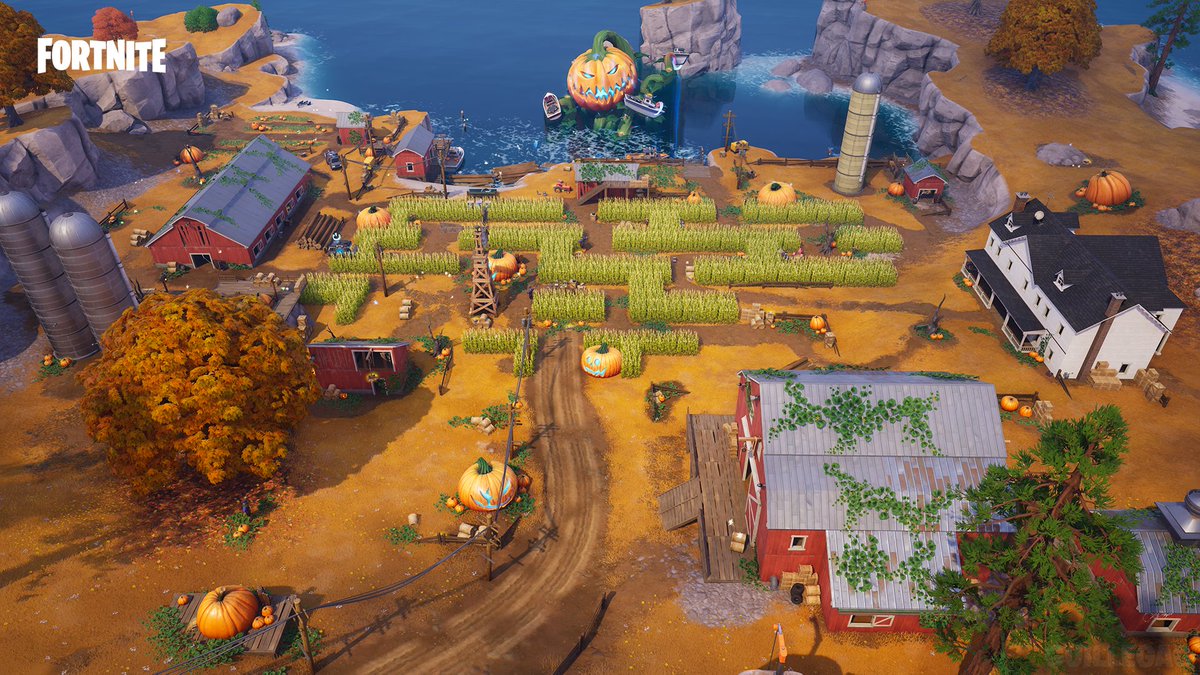 Guille_GAG's tweet photo. LATTE LANDING HAS BEEN DELETED #Fortnite 

Freaky Fields has replaced it.