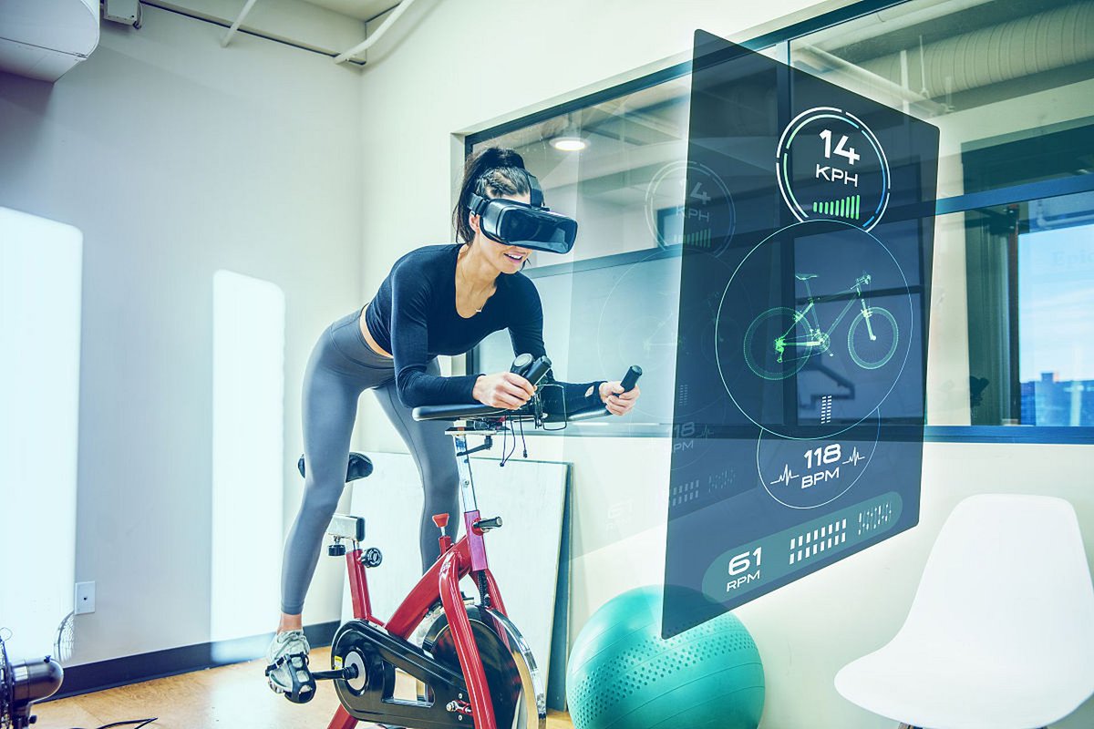 NicholasVaqalp's tweet photo. Tried the new adaptive indoor bike that syncs with your favorite playlists to auto-adjust resistance—my 30-min ride flew by, workout actually felt fun! ♂， https://t.co/cYHzxhIWg0