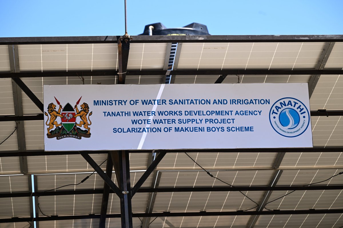 PowerUpEveryone's tweet photo. Our final stop took us to Makueni’s water projects, where we saw how solar energy is powering essential services. 97% of the county’s water supply powered by solarised systems.
We also saw progress in LPG cooking and the solarisation of the @WoteTti Institute. https://t.co/96lt6pktUR