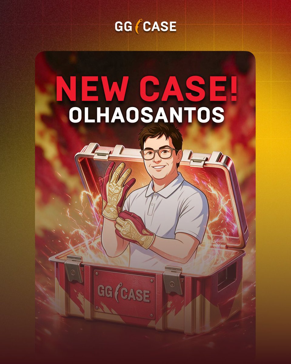 ggcasecom's tweet photo. OlhaOsantos x GGCASE case is here.

Start opening today!

#cs2 #skins #esports #counterstrike #csgo https://t.co/mrPLTpJDjq