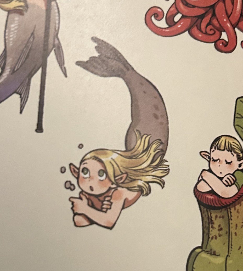 s3lki3Sk3tch3s's tweet photo. Selkie Marcille you mean the world to me #marcille #dungeonmeshi https://t.co/C0mHrYQy4q