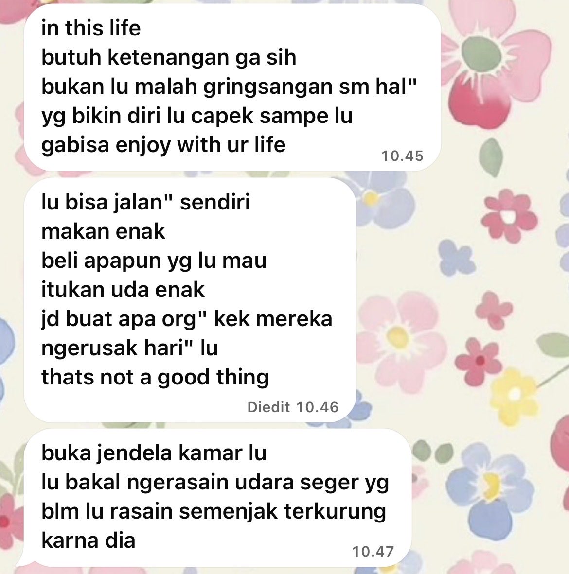 aboutnab_'s tweet photo. Saatnya ngejauhin hal hal yang ga jelas demi ketenangan https://t.co/wyliAcyQsK