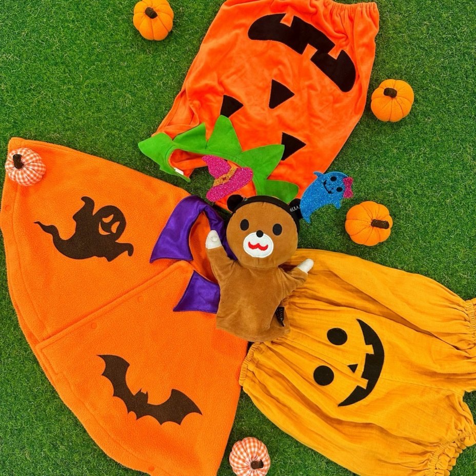 shimaguruland's tweet photo. ただいましまぐるランドでは
✋おててぺったん！👣
🎃HALLOWEEN🎃を開催中🌟

手形✋足形👣が汚れずにとれる
『おててぺったん！』で、お子さまの成長をカタチに残してみませんか？🧡

さらに🎃HALLOWEEN🎃は10月31日までの
期間限定！かわいい仮装姿のお写真を撮りに、
ぜひ遊びにきてください✨ https://t.co/orEvuffGFP